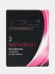Презервативы "VITALIS" PREMIUM, №3 sensation, с кольцами и точками