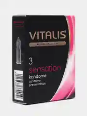 Презервативы "VITALIS" PREMIUM, №3 sensation, с кольцами и точками