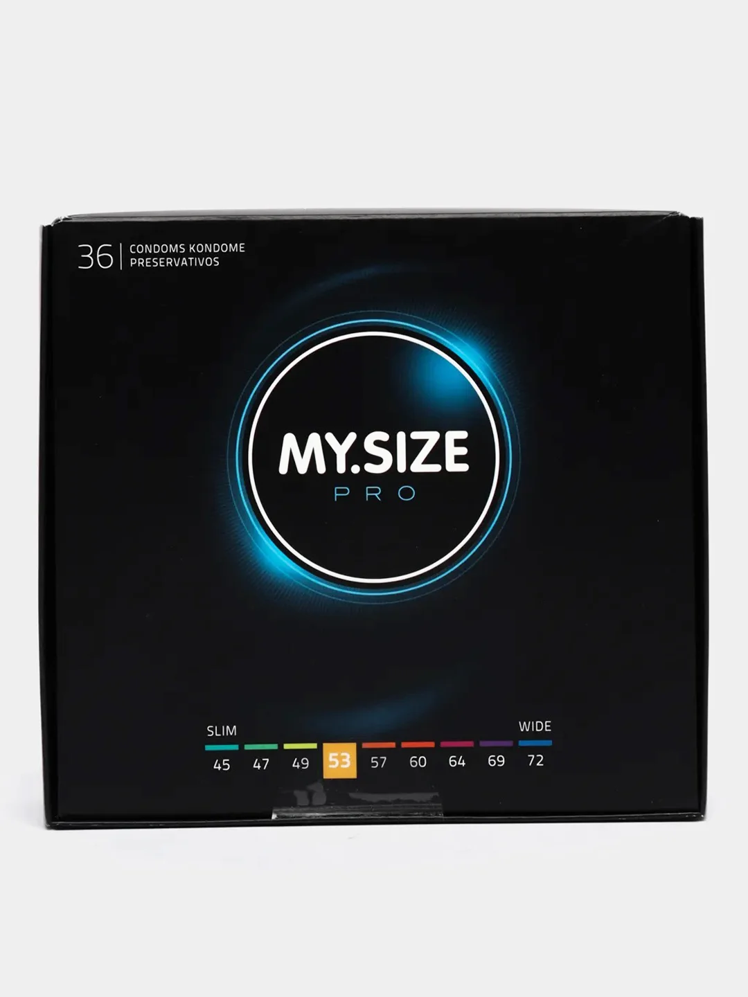 Презервативы ультратонкие MY.SIZE, размер 53, 36 шт
