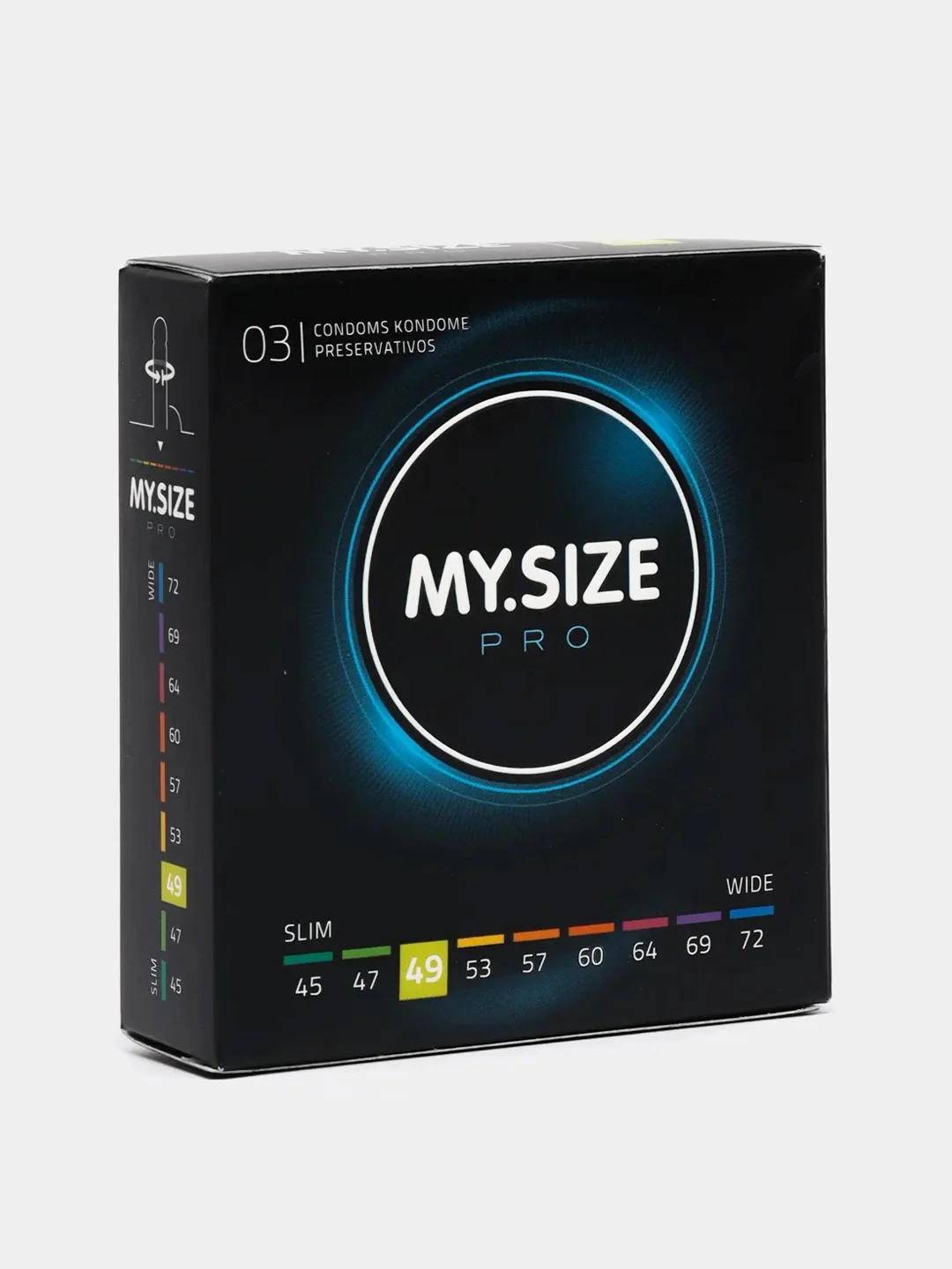 Презервативы ультратонкие MY.SIZE, размер 49, 36 шт