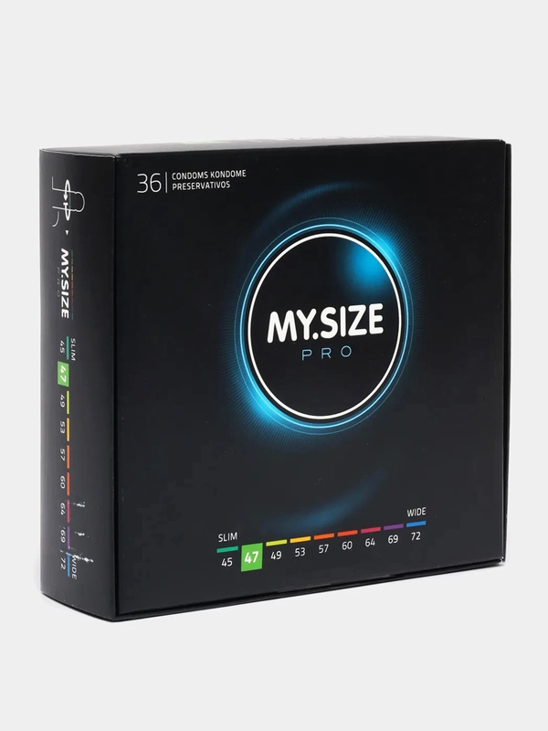 Презервативы ультратонкие MY.SIZE, размер 47, 36 шт