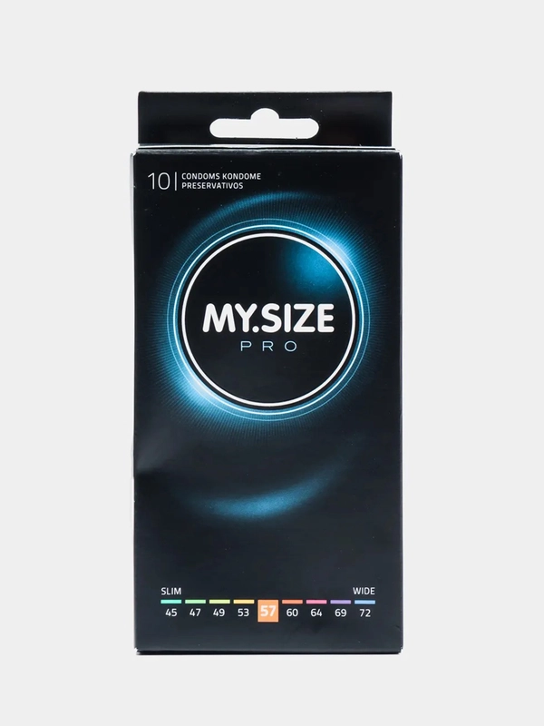 Презервативы ультратонкие MY.SIZE, размер 57, 10 шт