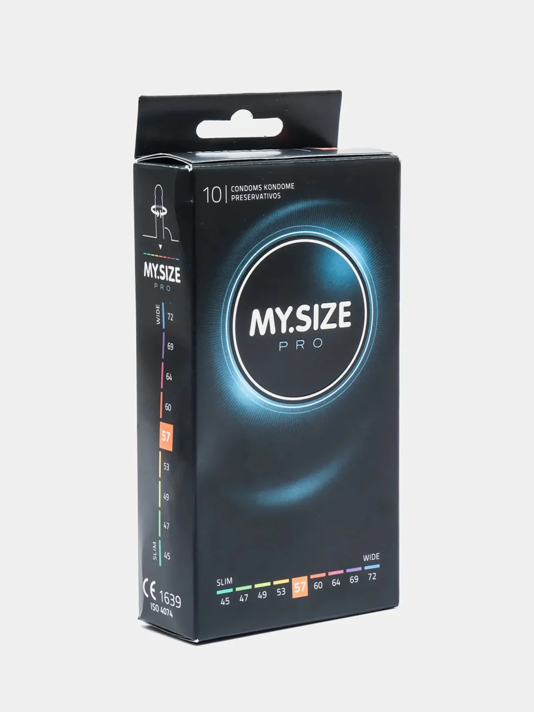 Презервативы ультратонкие MY.SIZE, размер 57, 10 шт