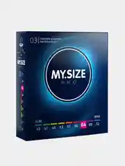 Презервативы ультратонкие MY.SIZE, размер 64, 3 шт