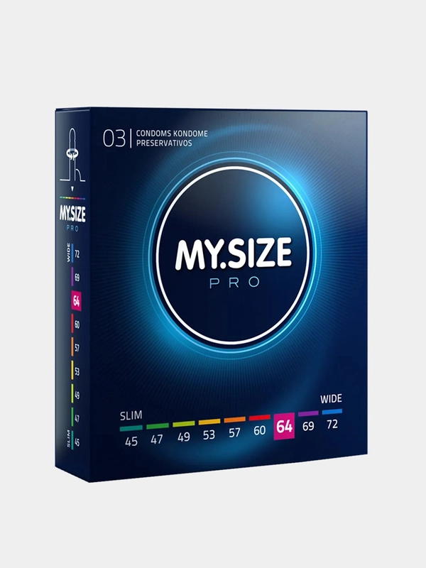 Презервативы ультратонкие MY.SIZE, размер 64, 3 шт