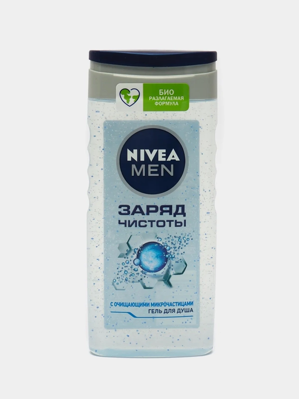 NIVEA MEN Гель для душа "Заряд чистоты" 250 мл