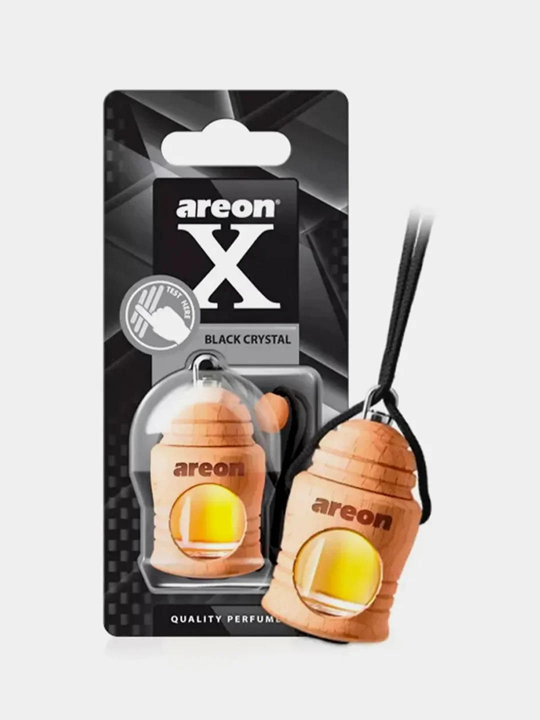 Ароматизатор для автомобиля AREON Fresco XVER, деревянная бутылочка
