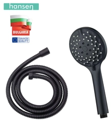 Душевой набор для смесителя Hansen, хром, шланг 1,5 м