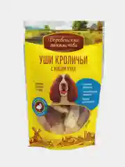 Уши кроличьи с мясом утки "Деревенские лакомства" для собак, 90 г