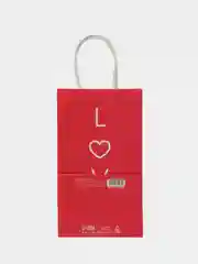 Пакет подарочный "Love", 12 х 21 х 9 см