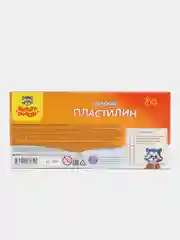 Пластилин Мульти-Пульти "Енот на Аляске", 06 цветов, 90г