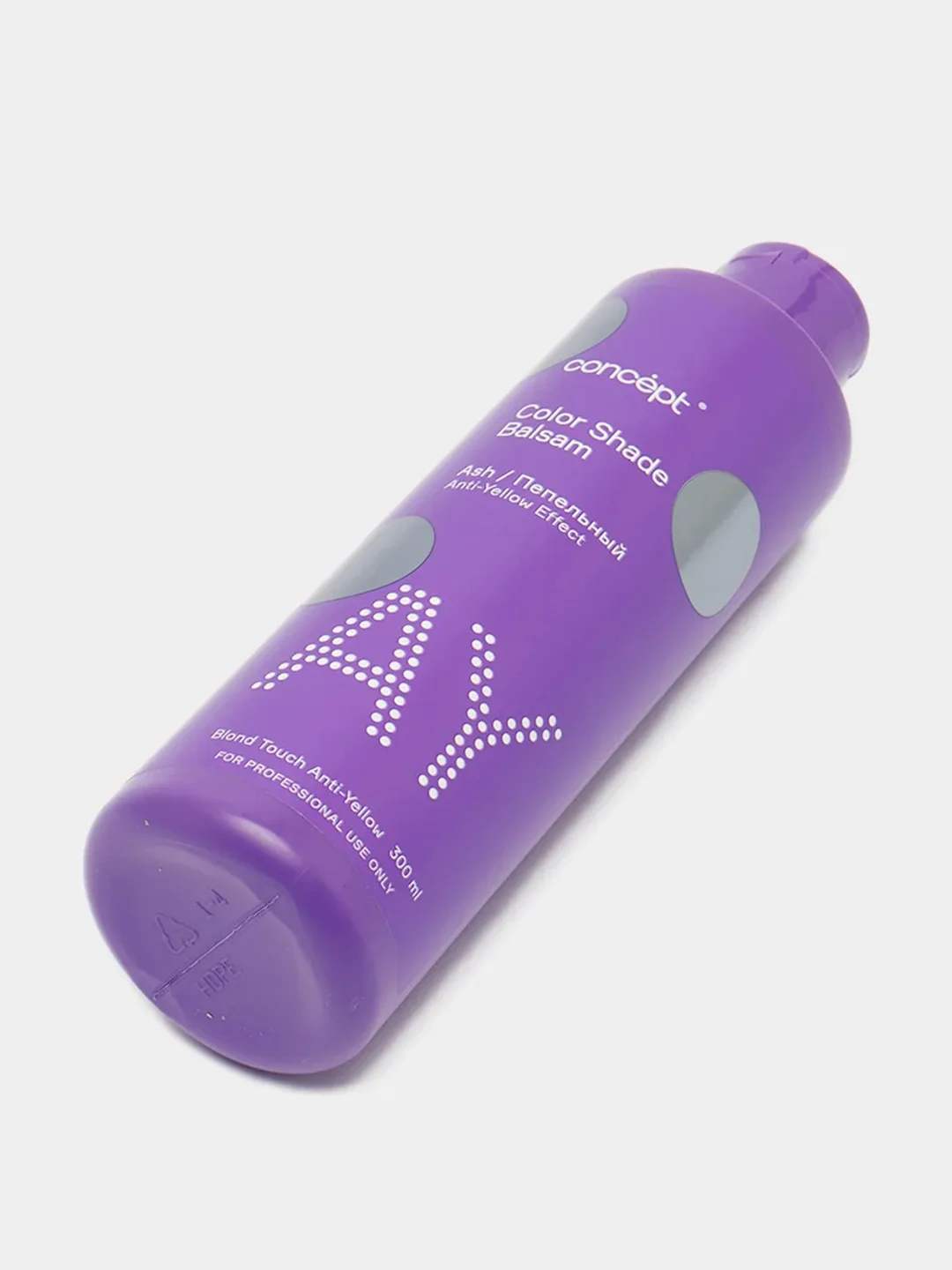 Оттеночный бальзам для волос, пепельный блонд Concept Blond AntiYellow, 300 мл, Концепт
