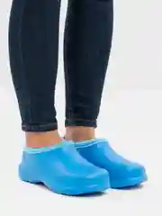 Голубой галоши женские утепленные