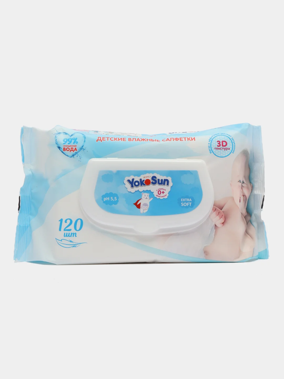 Детские влажные салфетки Megabox YokoSun, 240 штук