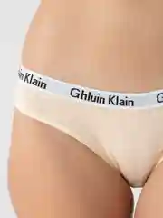 Бежевый трусы слипы женские, хлопковые