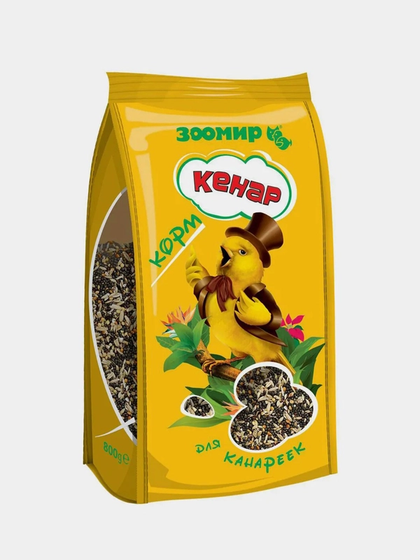 Корм для канареек Зоомир "Кенар", 800 г