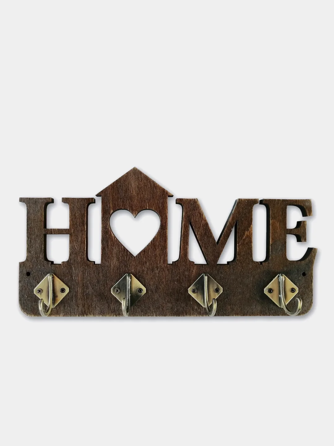 Коричневый ключница Home