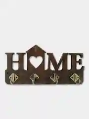 Коричневый ключница Home