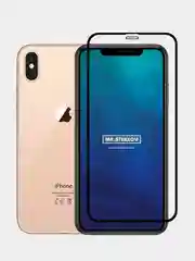 Защитное стекло на iPhone XS Max / 11 Pro Max с черной рамкой