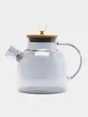 Черный чайник из закалённого стекла