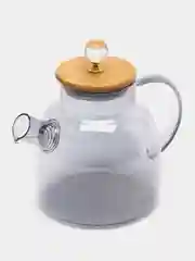 Черный чайник из закалённого стекла