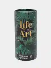 Салфетки бумажные Life is art в тубусе, 50 штук