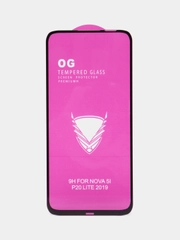 Защитное стекло для Huawei P20 Lite 2019, черное