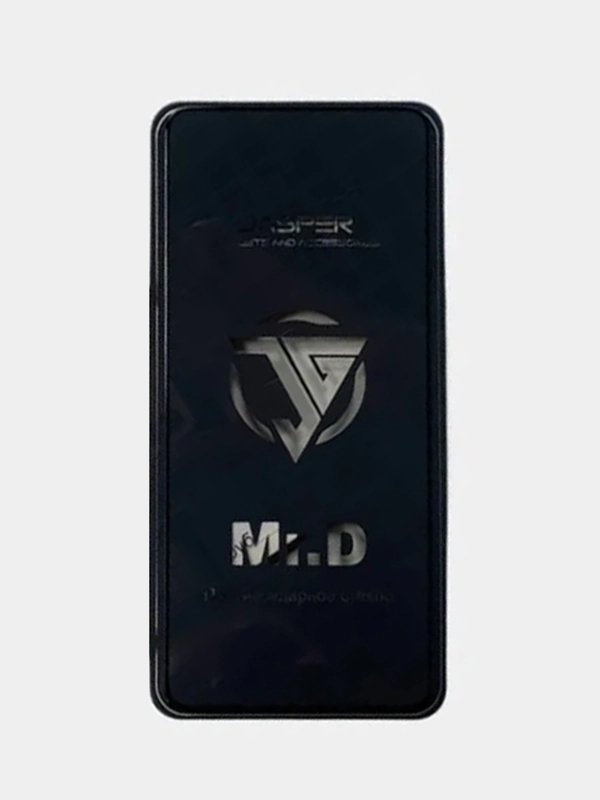 Фирменное защитное стекло на Samsung A51, тонкие рамки, Jasper