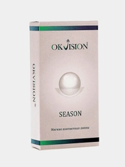 Мягкие контактные линзы OKVision Season, (-0.25) - (-6.00) / 14.0 / 8.6, 2 штуки