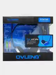 Синий наушники Ovleng L8026