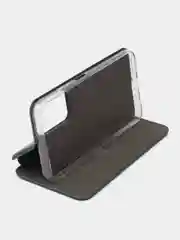 Тёмно-зелёный чехол книжка TECNO POP 6 PRO