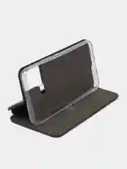 Темно-синий чехол книжка INFINIX SMART 6 PLUS