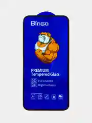 Черный защитное стекло Bingo для iPhone 12 mini 5,4" полноразмерное