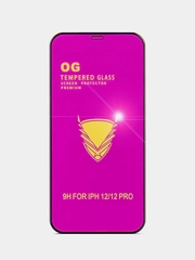 Защитное стекло OG Full Cover на iPhone 12, 12 Pro, 12 mini, 12 Pro Max