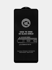 Защитное стекло VIP для Samsung Galaxy A21, полное покрытие