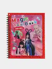 Вишнёвый водные многоразовые раскраски Magic Water Book