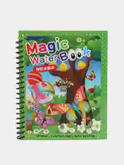 Красный водные многоразовые раскраски Magic Water Book