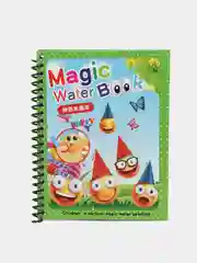Алый водные многоразовые раскраски Magic Water Book