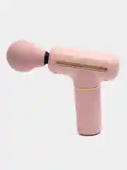 Розовый перкуссионный мини массажер Massager Mini Fascial Gun DS-128