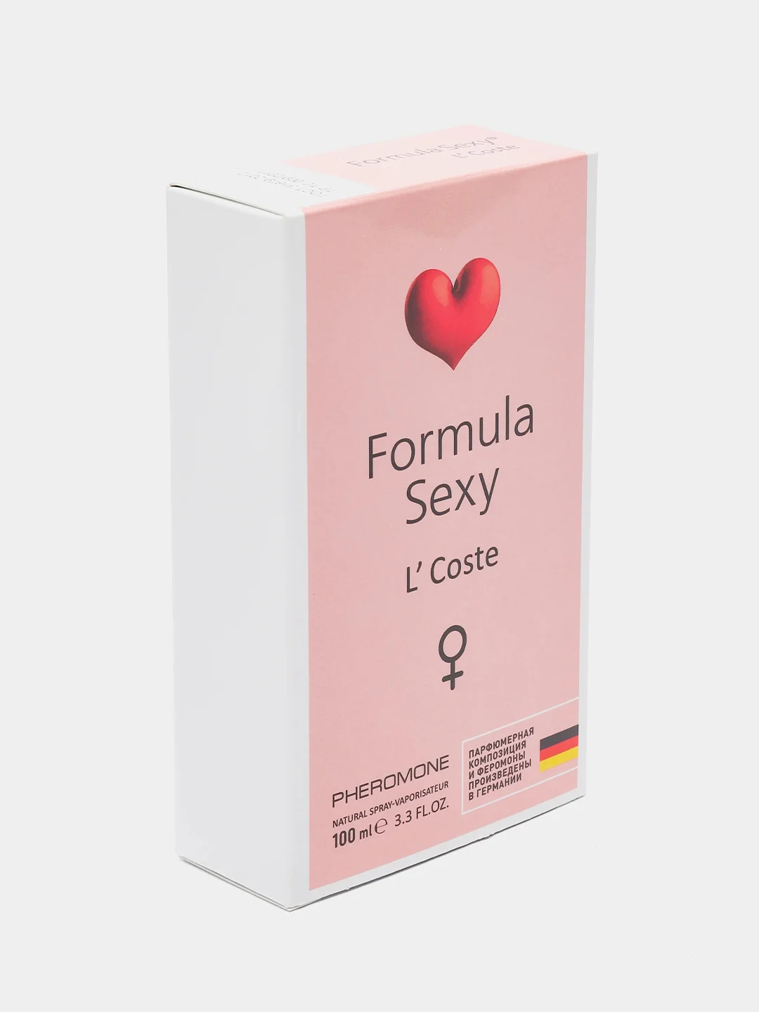 Алый парфюмерный лосьон "Formula Sexy", с феромонами, 100 мл
