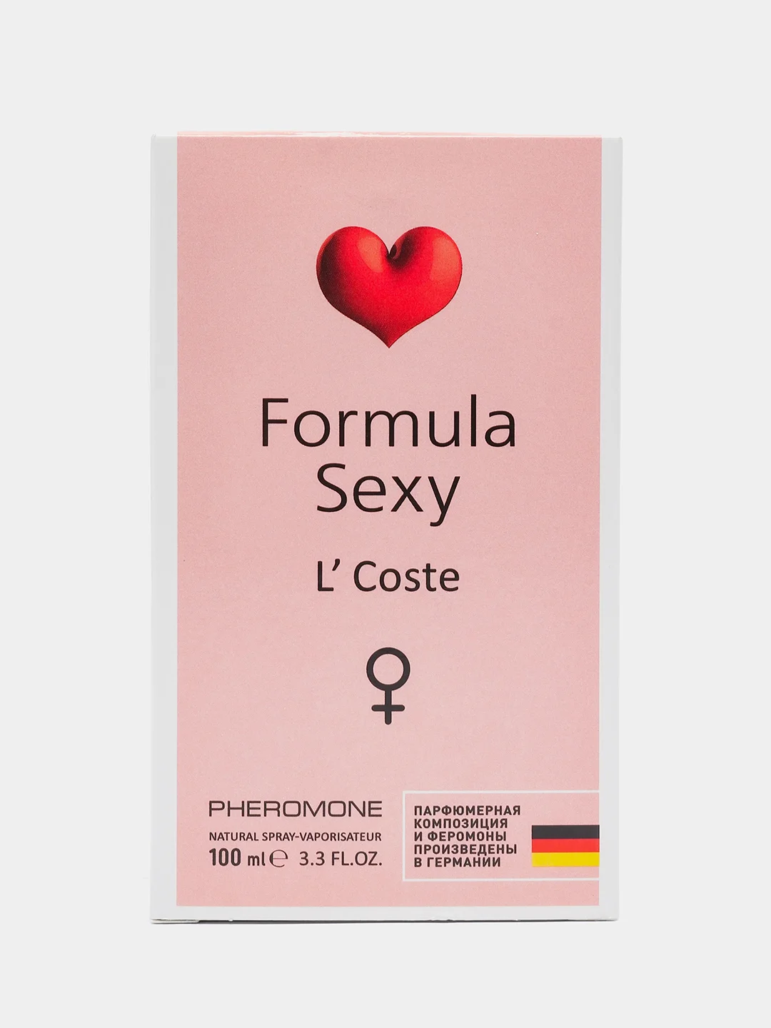 Алый парфюмерный лосьон "Formula Sexy", с феромонами, 100 мл