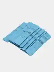 Синий набор ночных масок для лица