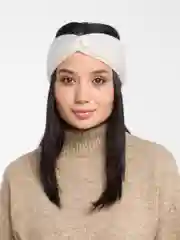 Белый повязка на голову,Вязанная повяка