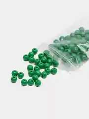 Зеленый бусины акриловые 6 мм