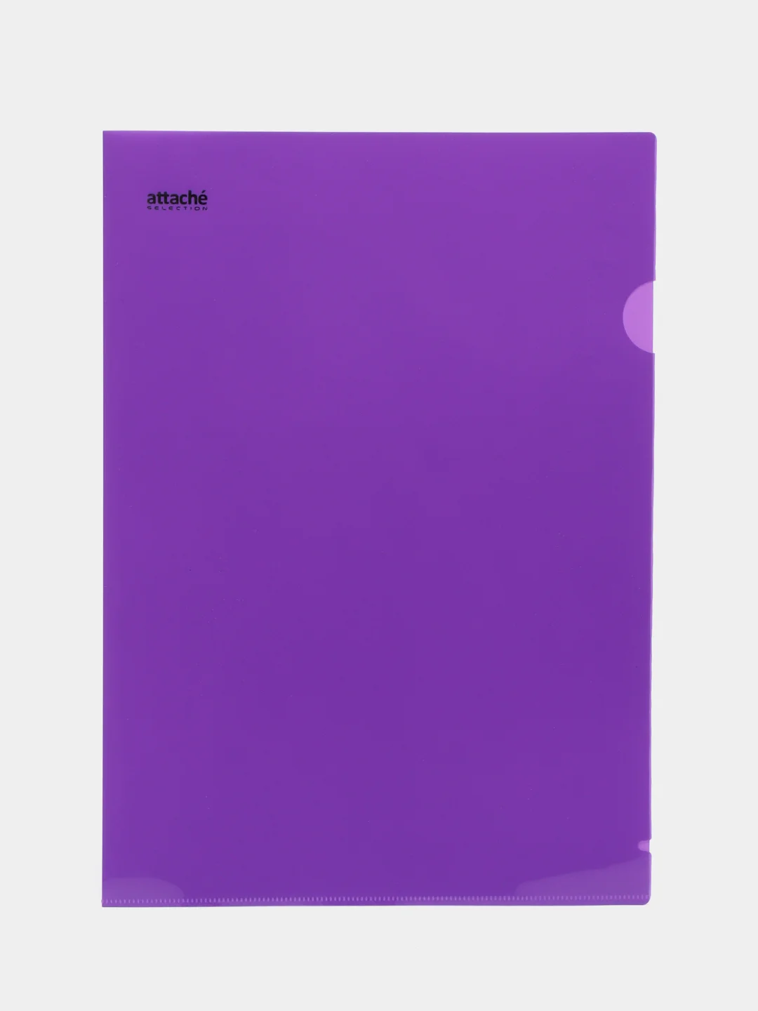 Лавандовый папка уголок Attache Selection Crocus, А4, 6 штук