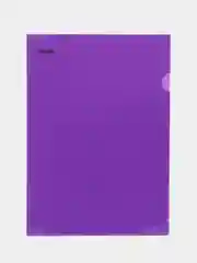 Лавандовый папка уголок Attache Selection Crocus, А4, 6 штук