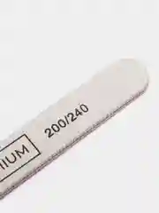 Пилка-наждак для маникюра, абразивность 200/240, 18 см
