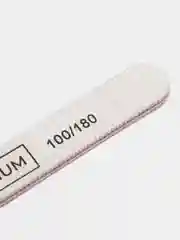 Пилка-наждак для маникюра, абразивность 100/180, 18 см