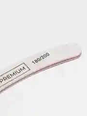 Пилка-наждак для маникюра, абразивность 180/200, 18 см
