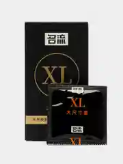 Черный презервативы XL, 10 шт, презервативы большого размера со смазкой интимной для секса